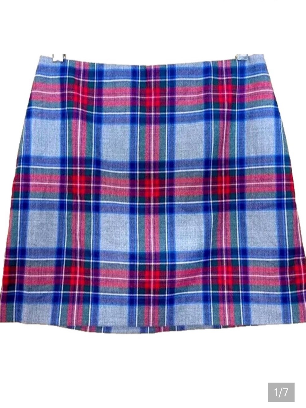 Vineyard Vines Jolly Plaid Tartan Mini Skirt Size 2 NWT Preppy Academia